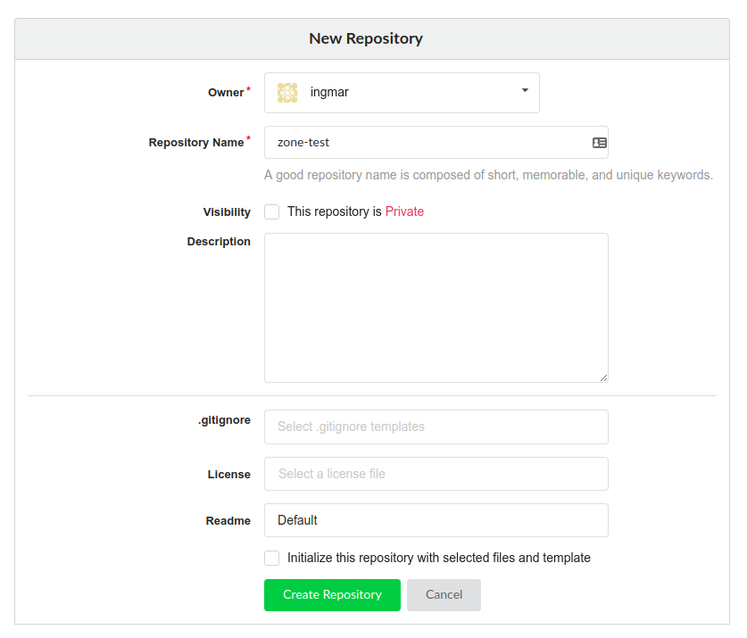 Repositooriumi loomine 2